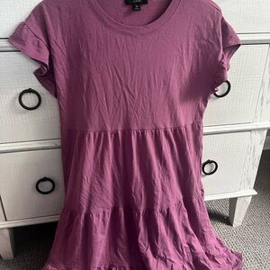 J. Crew Women's Mini Dress in Purple